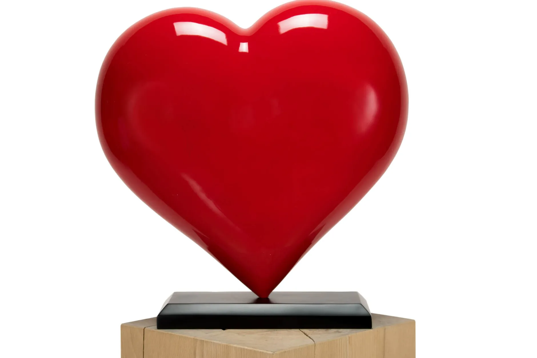 Kunststein Skulptur 'You and Me' 47x44x20cm