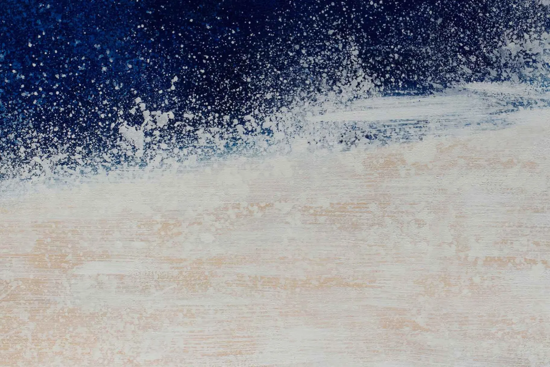 Öl Gemälde 'Abstract Splatter' | Handgemaltes Unikat