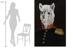 Öl Gemälde 'A Portrait of a Lama ' | Handgemaltes Unikat
