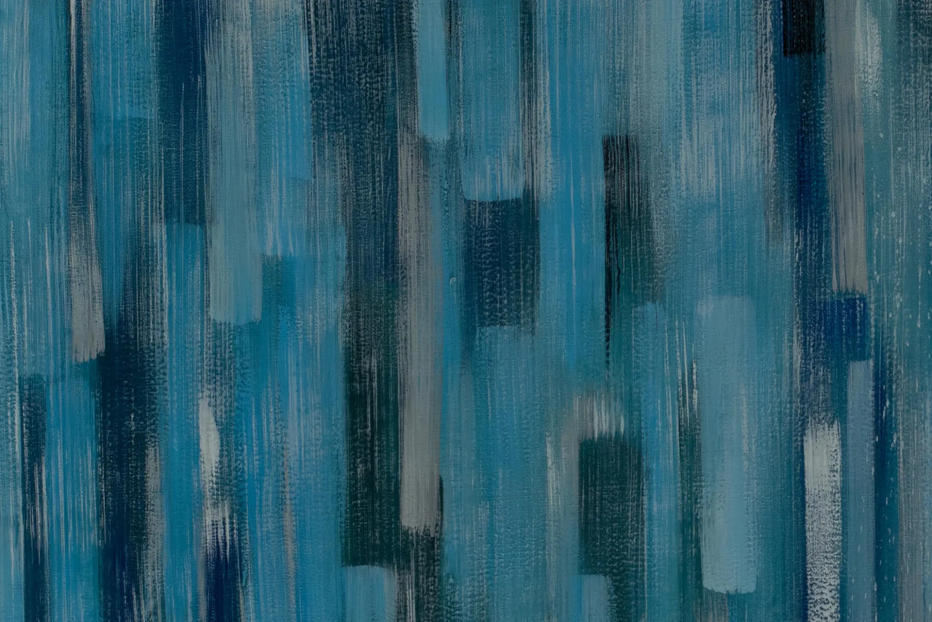 Öl Gemälde 'Aquamarine Ocean' | Handgemaltes Unikat
