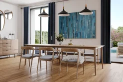 Öl Gemälde 'Aquamarine Ocean' | Handgemaltes Unikat