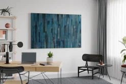 Öl Gemälde 'Aquamarine Ocean' | Handgemaltes Unikat