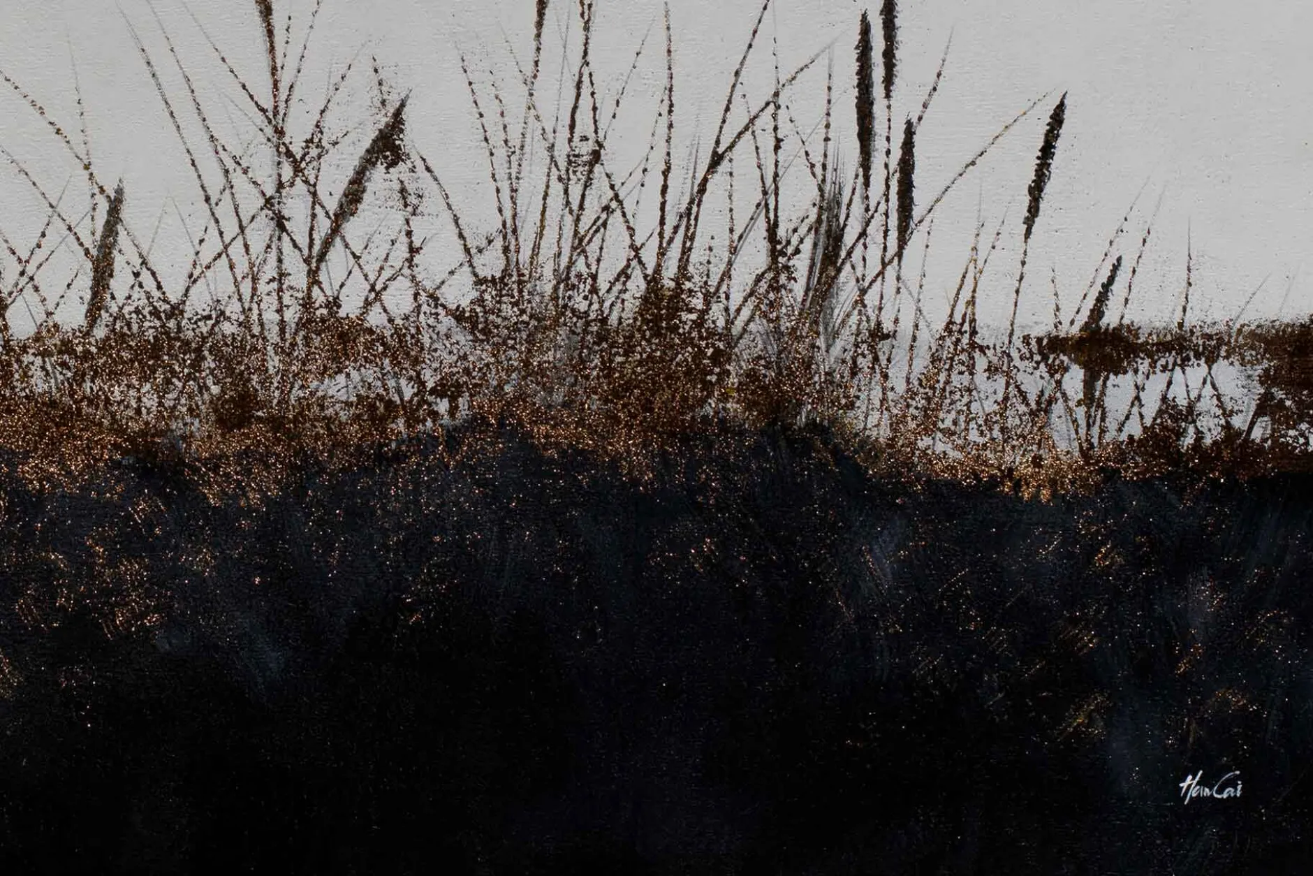 Öl Gemälde 'Auf der Zauberheide' | Handgemaltes Unikat