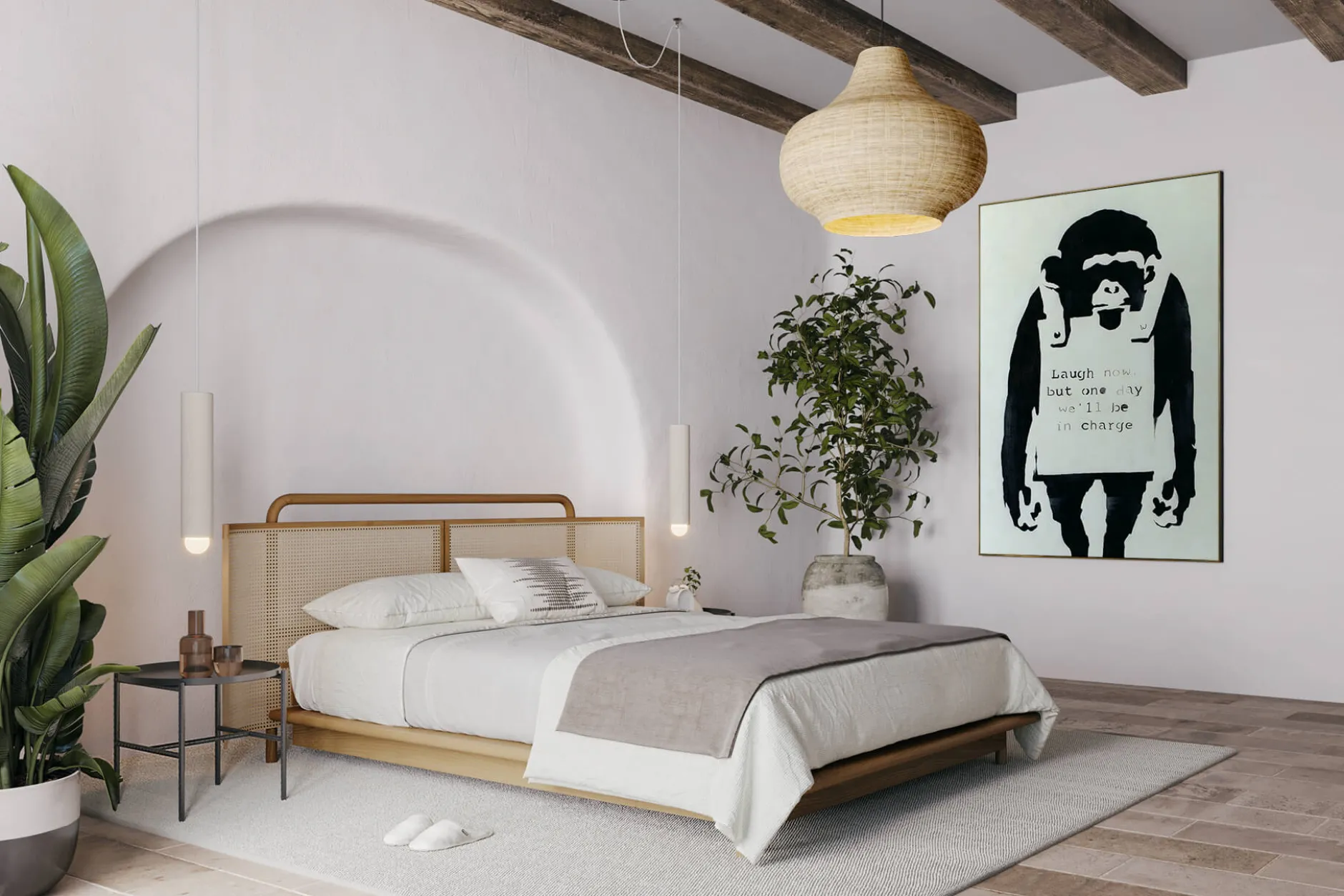 Öl Gemälde 'Banksy's Announcement' | Handgemaltes Unikat