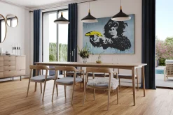Öl Gemälde 'Banksy's Monkey' | Handgemaltes Unikat