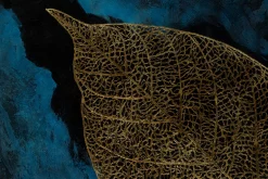 Öl Gemälde 'Baroque Leaf' | Handgemaltes Unikat