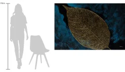 Öl Gemälde 'Baroque Leaf' | Handgemaltes Unikat