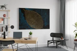 Öl Gemälde 'Baroque Leaf' | Handgemaltes Unikat
