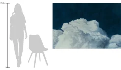 Öl Gemälde 'Über der Wolkendecke' | Handgemaltes Unikat