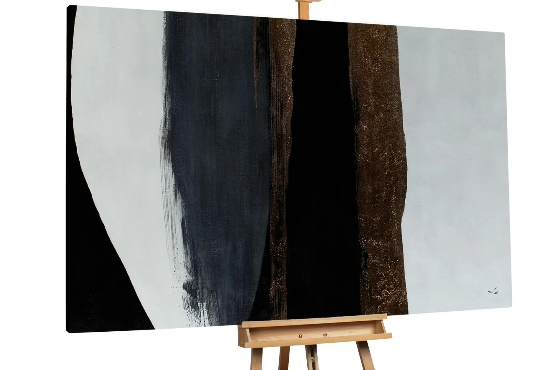 Öl Gemälde 'Between Light and Dark' | Handgemaltes Unikat