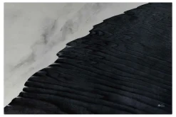 Öl Gemälde 'Black Wing' | Handgemaltes Unikat