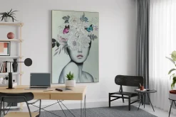 Öl Gemälde 'Blühende Imagination' | Handgemaltes Unikat
