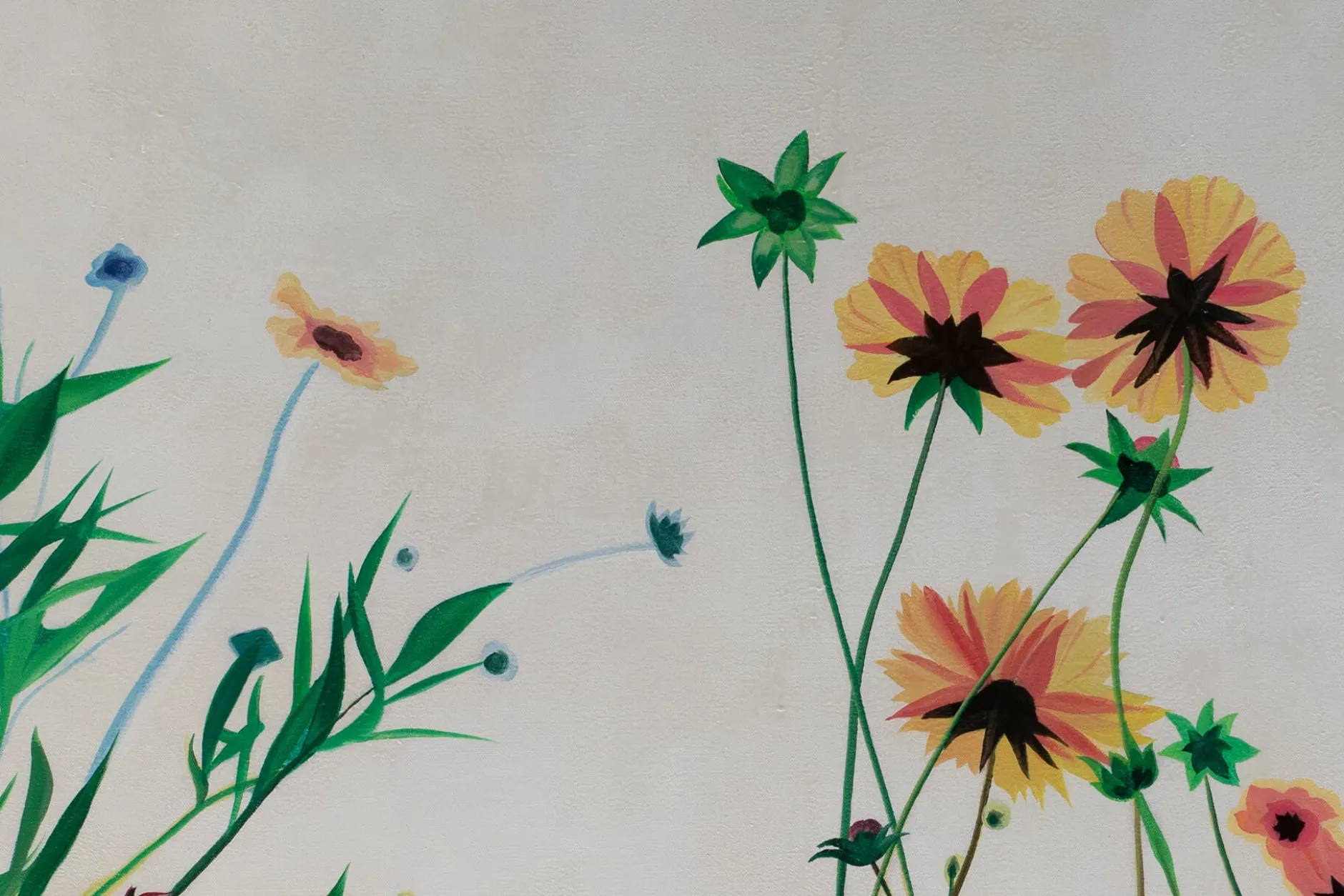 Öl Gemälde 'Blooming Lightness' | Handgemaltes Unikat