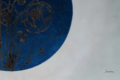 Öl Gemälde 'Blossoms in the Circle' | Handgemaltes Unikat