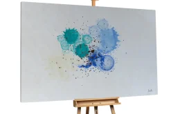 Öl Gemälde 'Blue Enchantment' | Handgemaltes Unikat