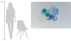 Öl Gemälde 'Blue Enchantment' | Handgemaltes Unikat