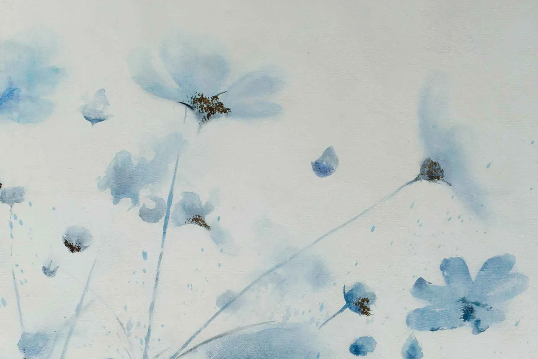 Öl Gemälde 'Blue Morning' | Handgemaltes Unikat