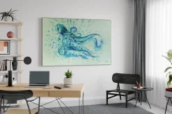 Öl Gemälde 'Blue Uniqueness' | Handgemaltes Unikat