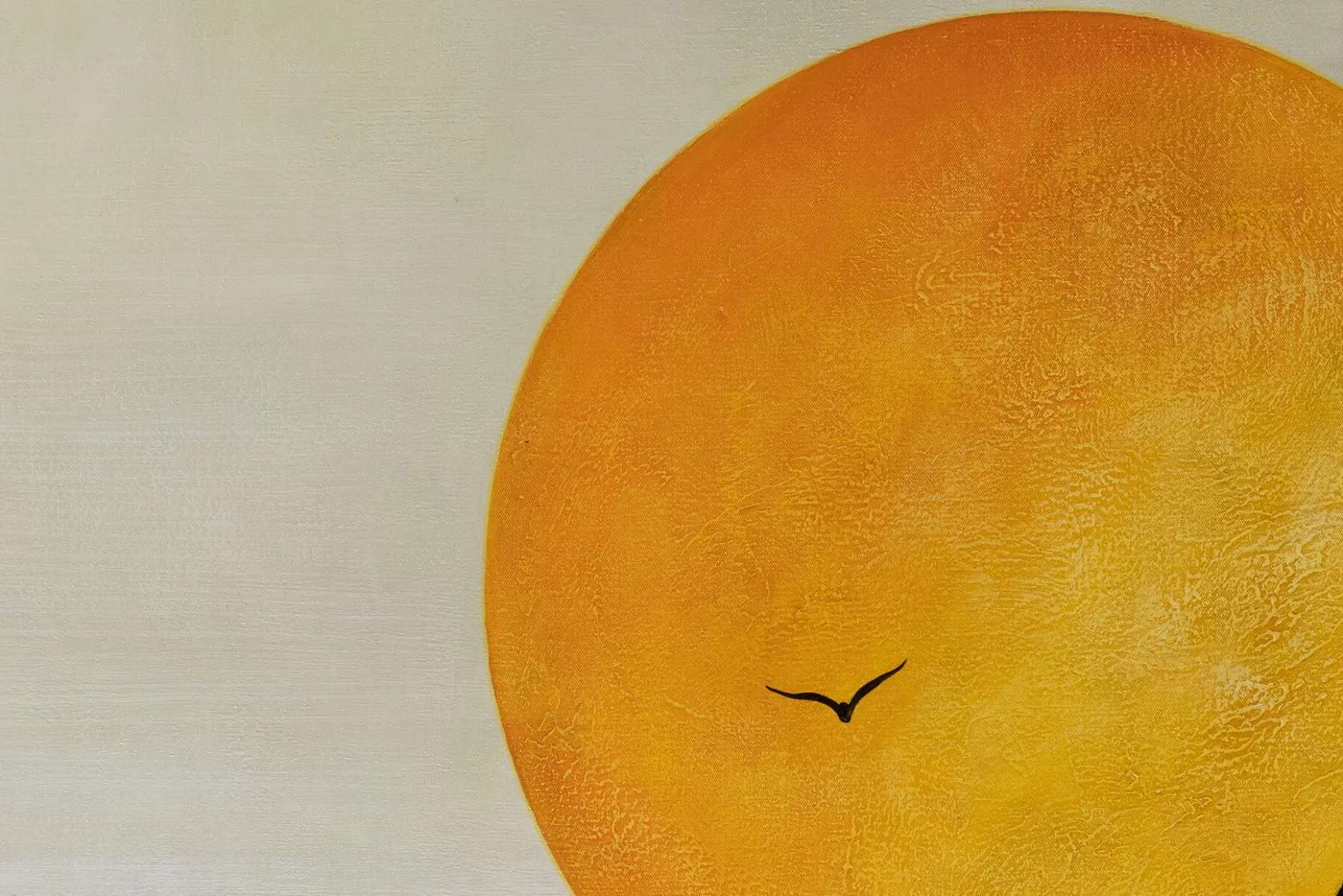 Öl Gemälde 'Boten der Sonne' | Handgemaltes Unikat