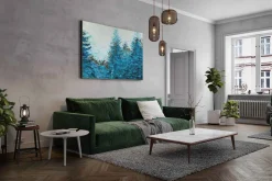 Öl Gemälde 'Bright Forest' | Handgemaltes Unikat