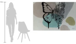 Öl Gemälde 'Butterfly of Flowers' | Handgemaltes Unikat