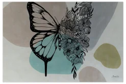 Öl Gemälde 'Butterfly of Flowers' | Handgemaltes Unikat