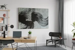 Öl Gemälde 'Calligraphic Motion' | Handgemaltes Unikat