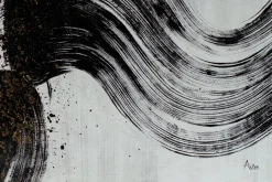 Öl Gemälde 'Calligraphic Motion' | Handgemaltes Unikat
