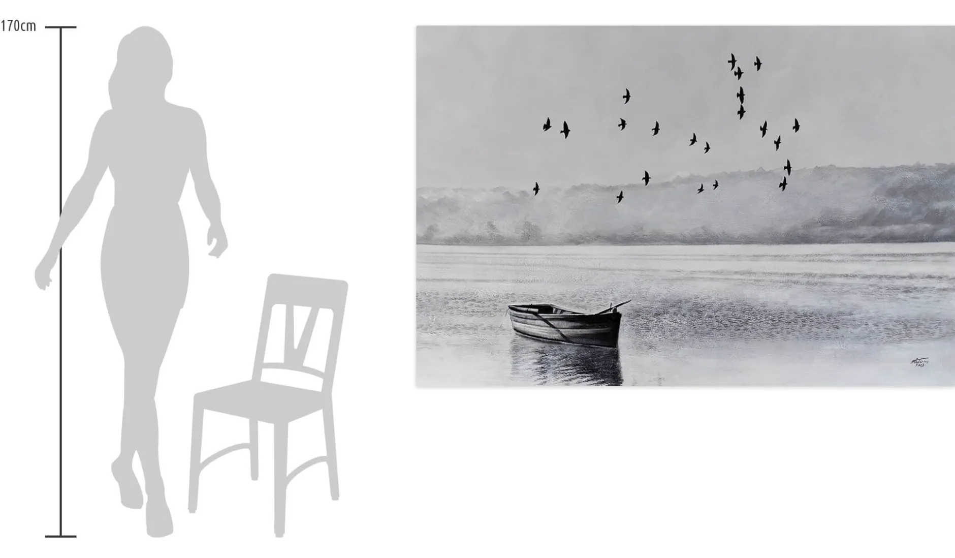 Öl Gemälde 'Calming Solitude' | Handgemaltes Unikat