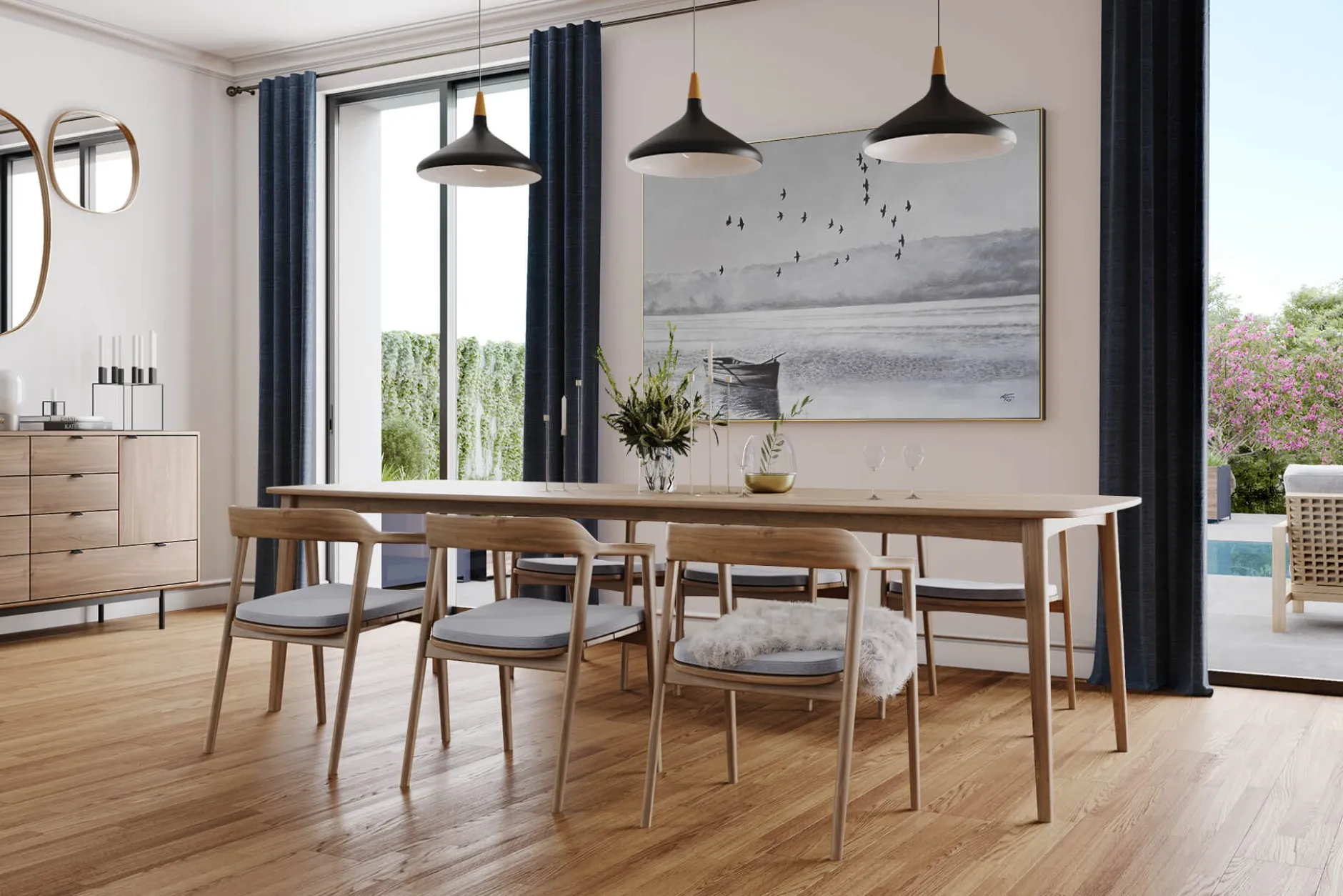 Öl Gemälde 'Calming Solitude' | Handgemaltes Unikat
