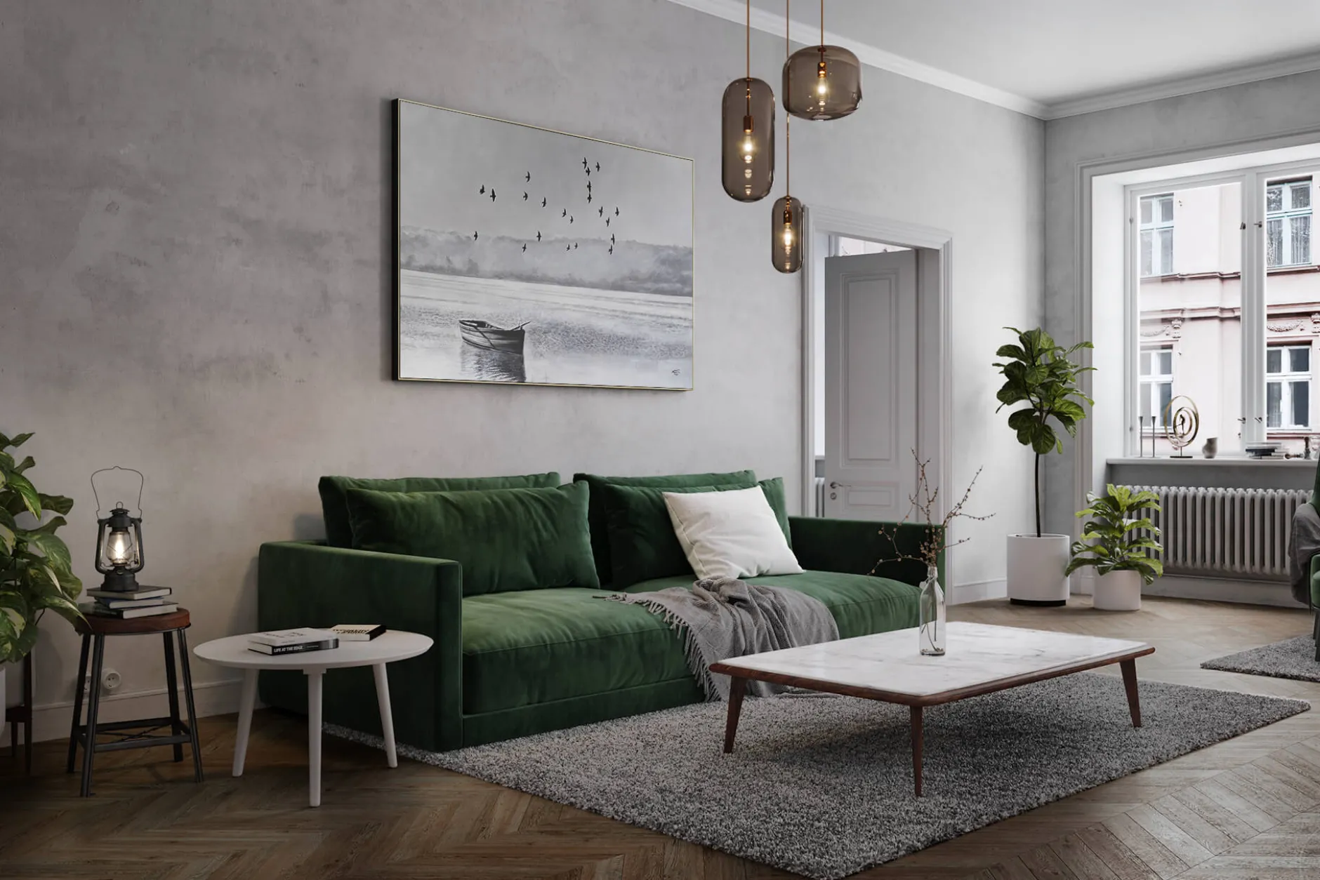 Öl Gemälde 'Calming Solitude' | Handgemaltes Unikat