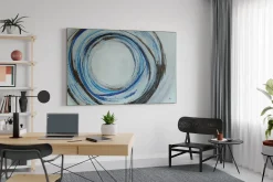 Öl Gemälde 'Circle of Energy' | Handgemaltes Unikat