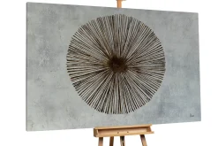 Öl Gemälde 'Circle of Light' | Handgemaltes Unikat