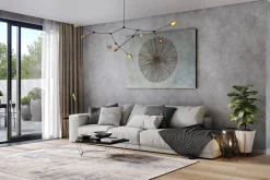 Öl Gemälde 'Circle of Light' | Handgemaltes Unikat