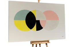Öl Gemälde 'Colorful Intersection' | Handgemaltes Unikat