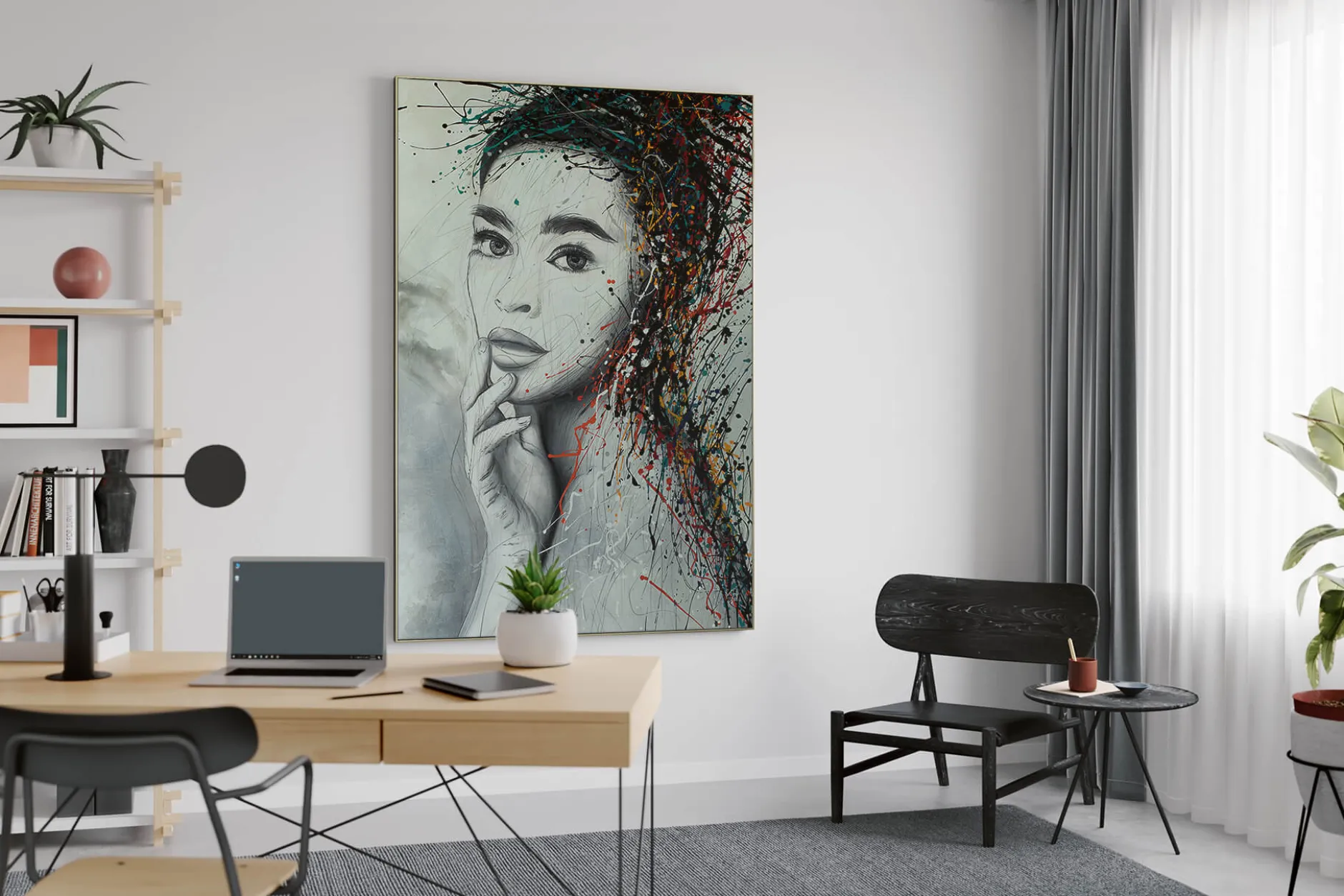 Öl Gemälde 'Colorful Mind' | Handgemaltes Unikat