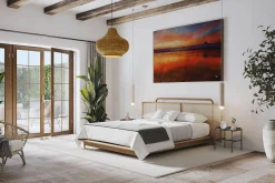 Öl Gemälde 'Colorful Sunset' | Handgemaltes Unikat
