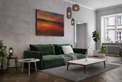 Öl Gemälde 'Colorful Sunset' | Handgemaltes Unikat