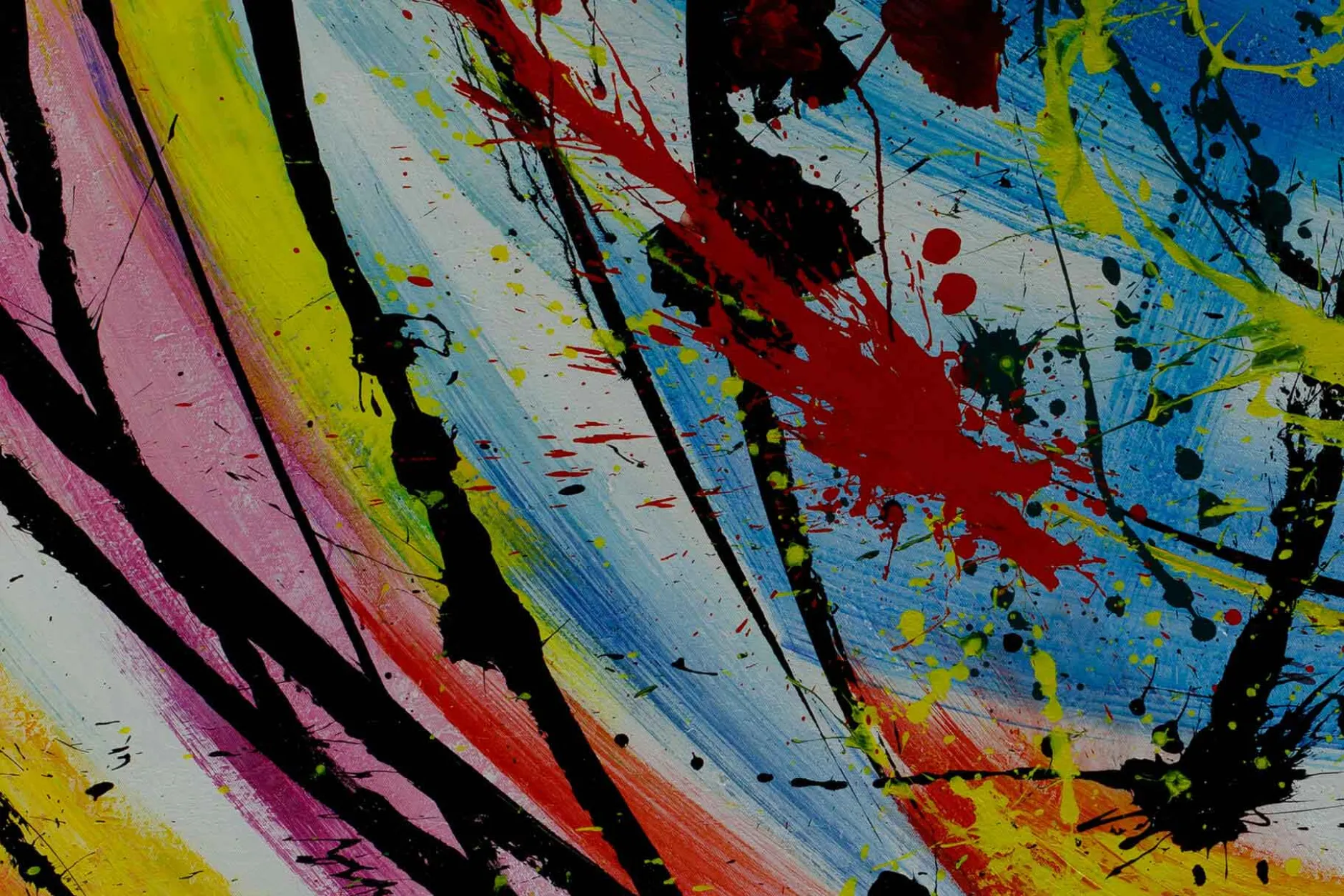 Öl Gemälde 'Colourful Eternity' | Handgemaltes Unikat