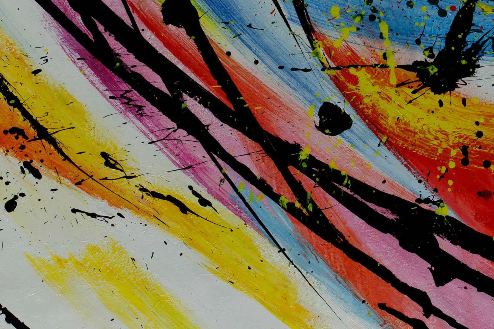 Öl Gemälde 'Colourful Eternity' | Handgemaltes Unikat