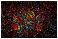 Öl Gemälde 'Colourful Extravaganza' | Handgemaltes Unikat