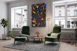 Öl Gemälde 'Colourful Humanity' | Handgemaltes Unikat