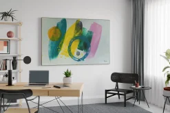Öl Gemälde 'Colourful Interplays' | Handgemaltes Unikat