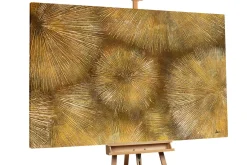 Öl Gemälde 'Copper Cut' | Handgemaltes Unikat