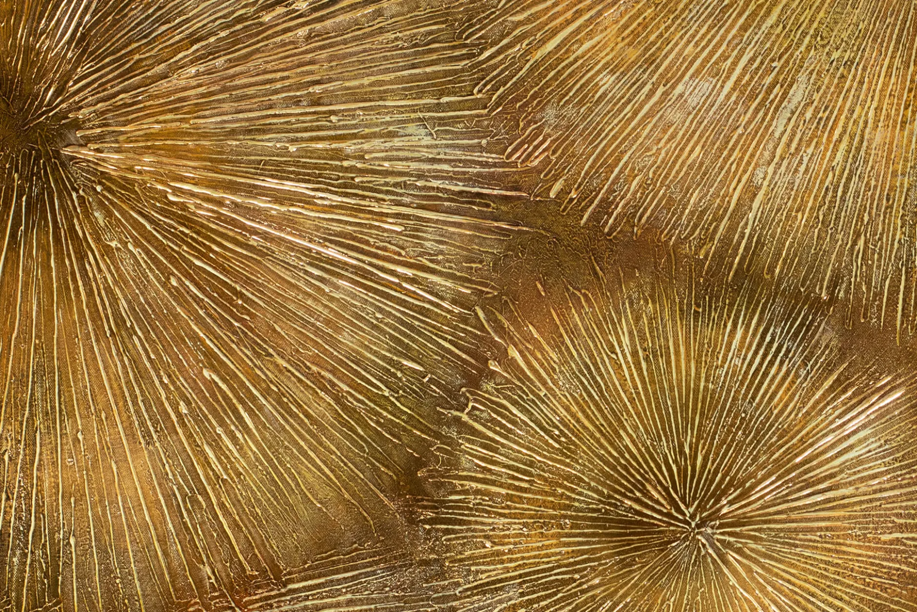 Öl Gemälde 'Copper Cut' | Handgemaltes Unikat