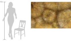 Öl Gemälde 'Copper Cut' | Handgemaltes Unikat