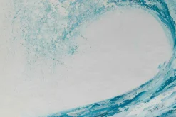 Öl Gemälde 'Covering with a Wave' | Handgemaltes Unikat