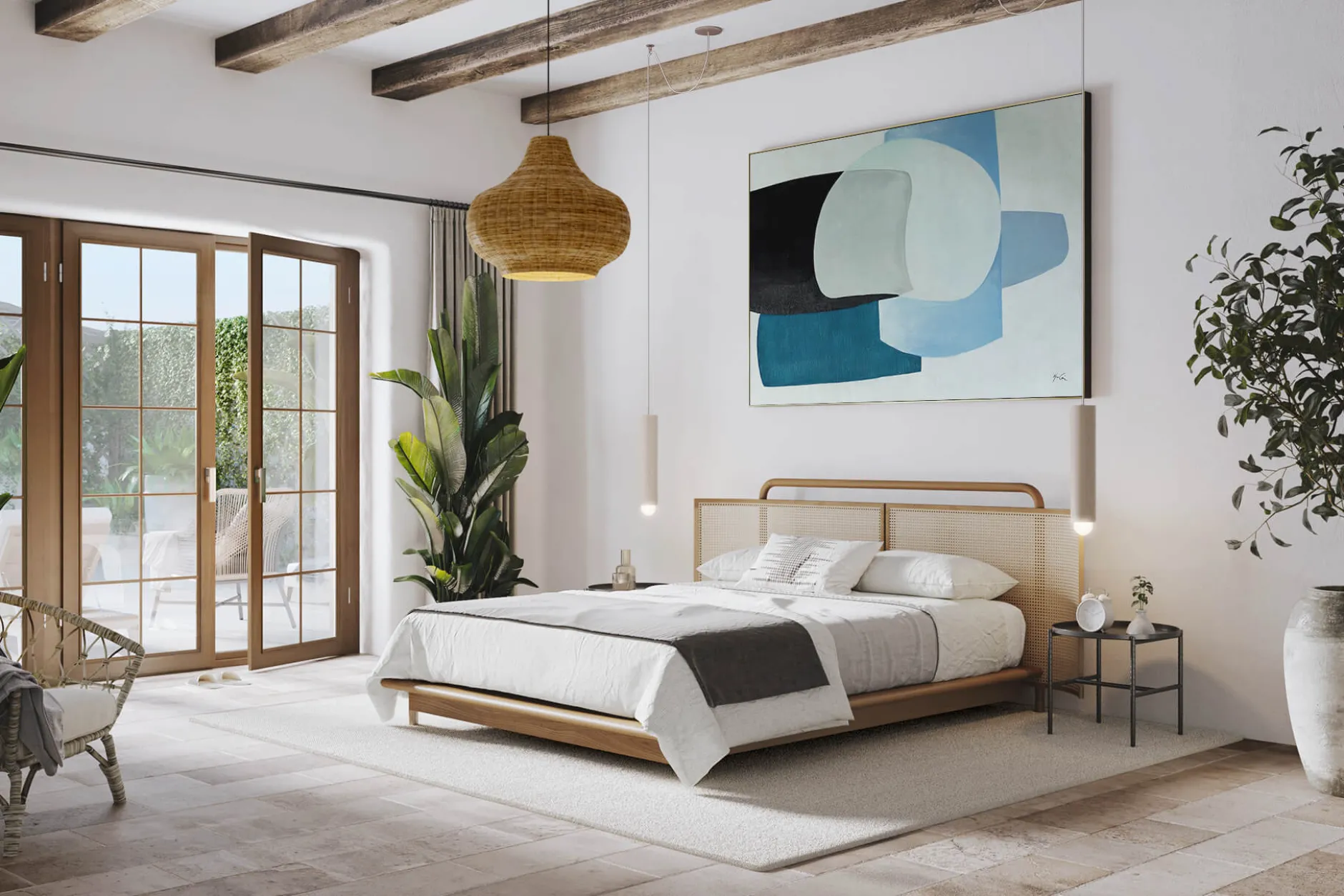 Öl Gemälde 'Cubist Minimalism' | Handgemaltes Unikat