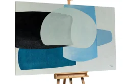 Öl Gemälde 'Cubist Minimalism' | Handgemaltes Unikat