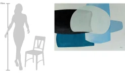 Öl Gemälde 'Cubist Minimalism' | Handgemaltes Unikat